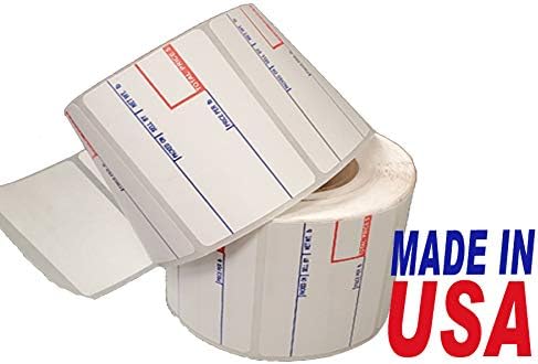 Aquos C.A.S Scale Label #8010 – Thermal Labels | Thermal Printer Labels for CAS Scales | Price Stickers | Label Stickers | Address Labels | Made in USA (8010, 36 Rolls)