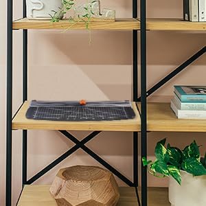 ZEQUAN A3 Paper Cutter Slider Portable Trimmer - 18 Inch Paper Trimmer for Scrapbooking, Max. Cutting Length 16.5 Inch Craft Paper Cutter 10 Sheet Copy Paper Capacity