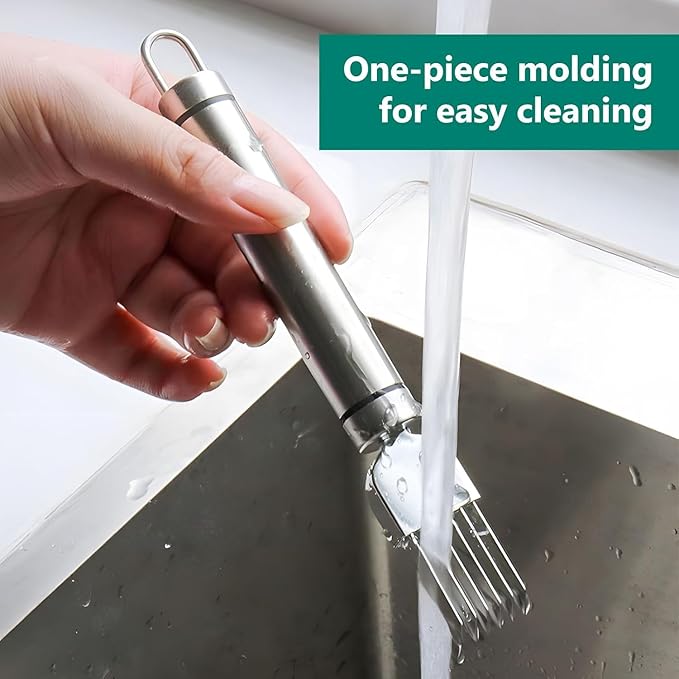 Green onion slicer,Onion Shredder, Shredding Knife, Shred Silk The Knife, Multi-Blade Kitchen Herb Cutter, Vegetable Shredder, Kitchen Slicing Tool, Multi-functional Food Slicer (2 pcs)