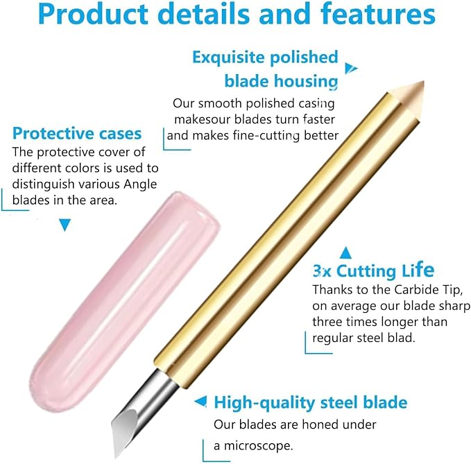 Blade and Housing Compatible with Maker 3/4/Maker/Explore 3/4/Explore Air 2/Air/One Cutting Machines