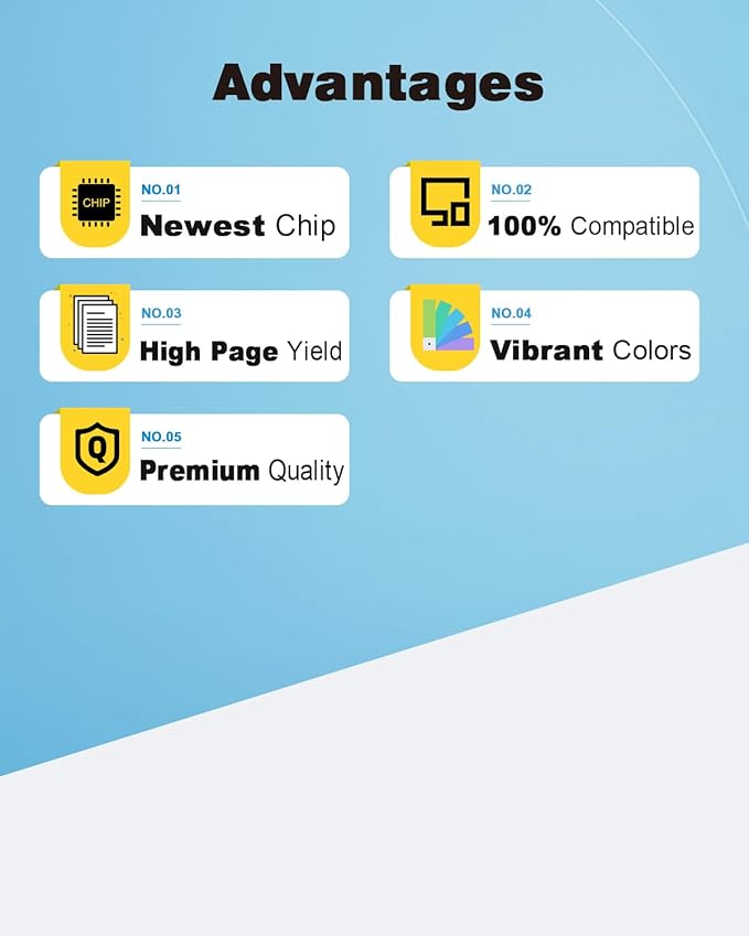 PGI225BK PGI-225 Black Ink Cartridge Replacement for Canon PGI225 225 Ink cartridges Use with PIXMA MG6120 MG6220 MG5320 MX882 Printers (PGI225 Black Ink Cartridge 5 Pack)