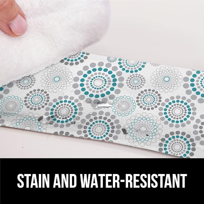 GORILLA GRIP Silky Gel Memory Foam Wrist Rest for Computer Keyboard, Mouse, Ergonomic Design for Typing Pain Relief, Desk Pads Support Hand and Arm, Mousepad Rests, Stain Resistant, 2 Piece Pad Spiral