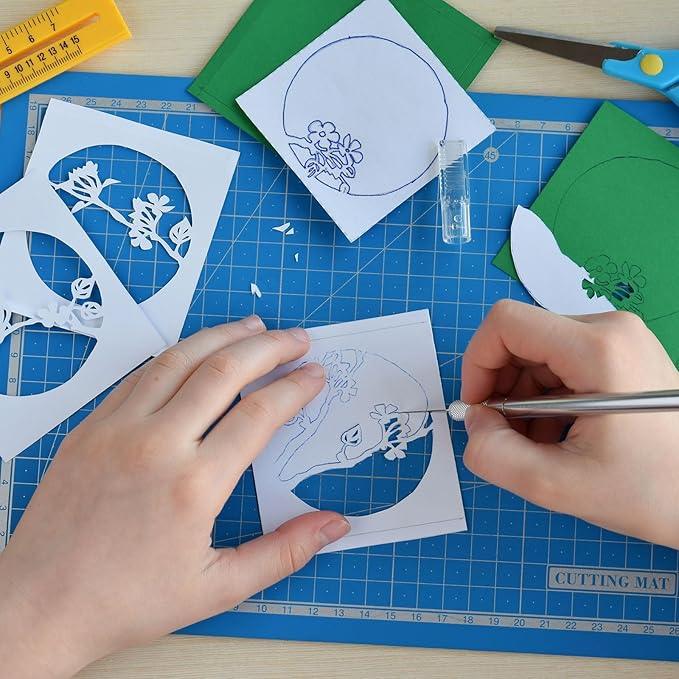 HARFINGTON 150pcs Exacto Knife Blades #16 Hobby Knife Replacement Blades Refills