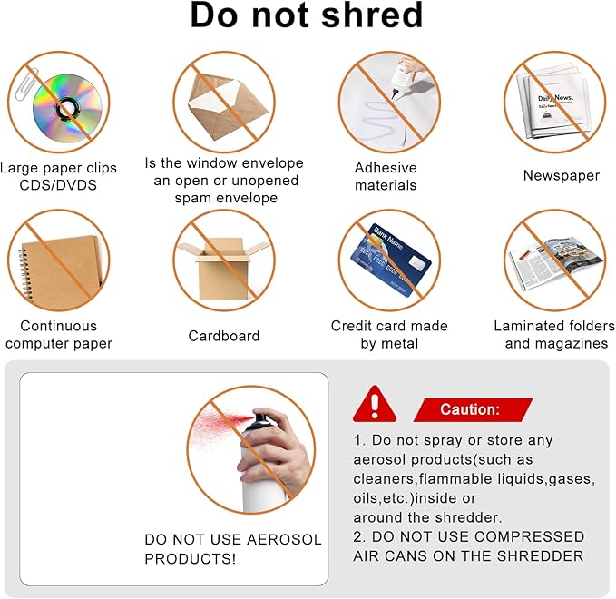 Paper Shredder for Home Use,5 Sheets Small Cross Cut Paper Shredder,P-4 Security Level with 2.38-Gallon Basket, 4-Mode Design-Durable & Fast and Jam Proof for Home Office Utilization