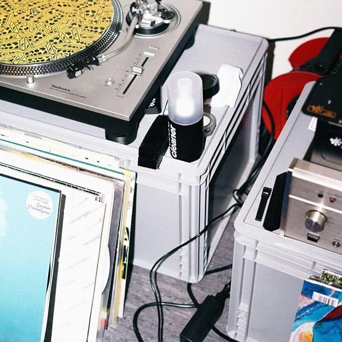 am Vinyl Record Cleaner Brush β Ultra-Fine Carbon Fiber Anti-Static Brush for Vinyl Records β Must-Have Record Player Accessory for Removing Dust, Reducing Friction & Preserving LP Sound, Keith Haring