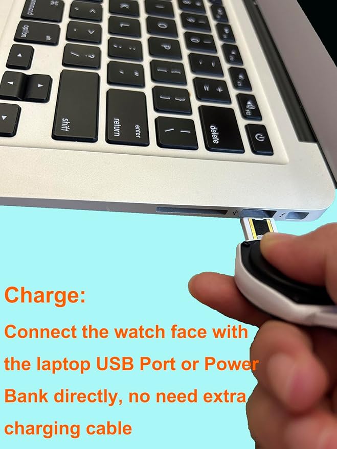 Waterproof Vibrating Alarm Watch Rechargeable 15 Alarm Reminder Watch Potty Training Watch with Lock Screen (Pink)