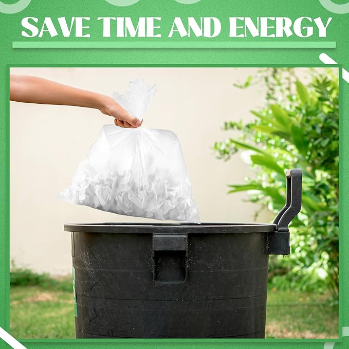 100 Set Shredder Bags 15 Gallon and Paper Shredder Lubricant Sheet 50pcs Paper Shred Waste Bags 50 Pack Shredding Sharpening & Lubricating Sheets for Home Office Sheet Trash