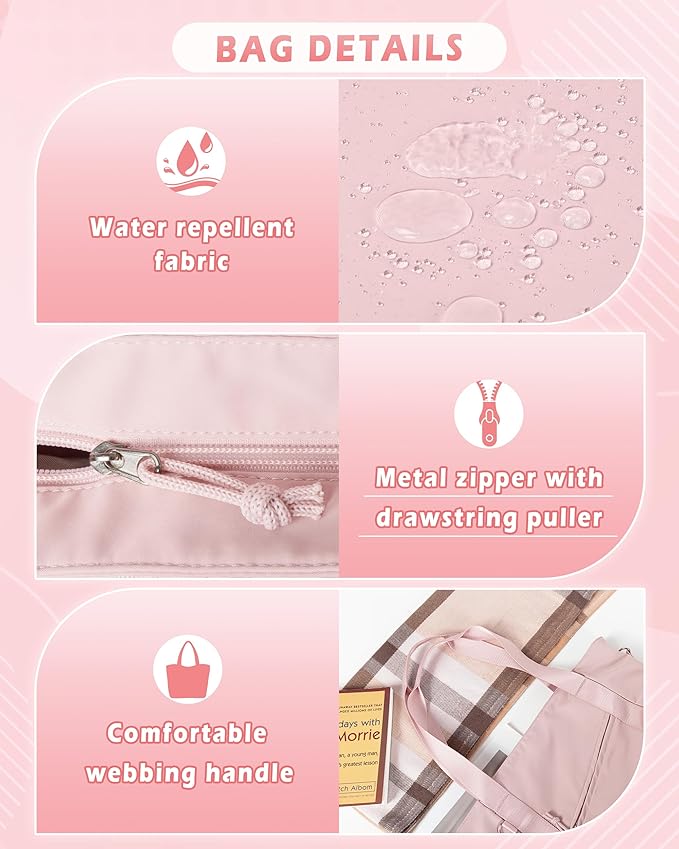 Work Tote with Crossbody Strap for Women, Tote Bag with Laptop Sleeve and Water Bottle Pocket for Work and School