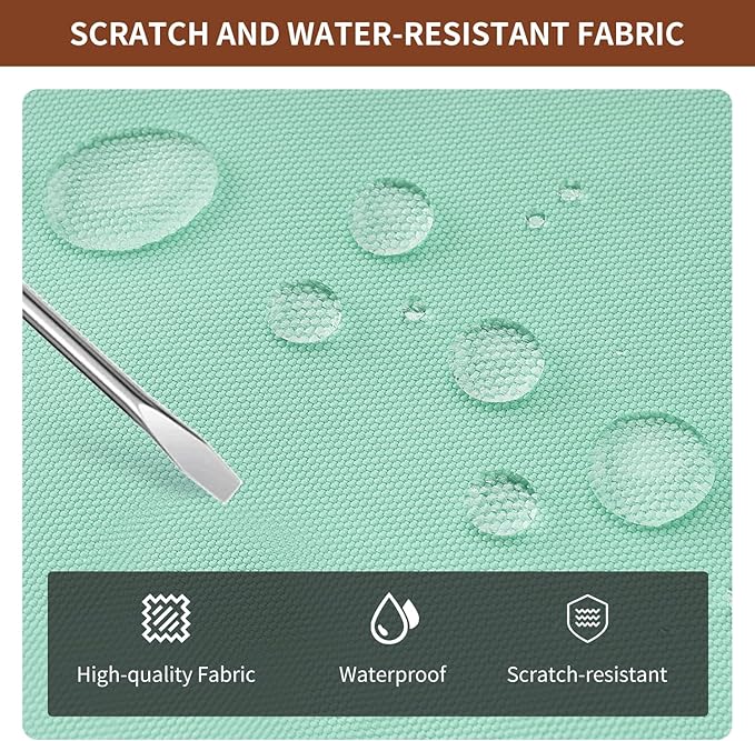 Fancy Forest Utility Work Tote Bags for Women With Compartments & Zipper,Large Canvas Tote Pruse Cossbody for College, Travel