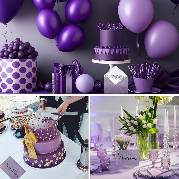 Yahenda 200 Count Purple Mini Gift Card Envelopes Bulk Wedding Pocket Small Paper Envelopes Gift Card Sleeves Greeting Business Tiny Pocket 4 x 2.7 Inch for Holidays Wedding Baby Shower Birthday