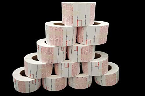 Aquos CAS Printing Scale Label Rolls (8040) – Scale Labels | Thermal Label Roll with Food Safety Labels & Safe Handling Instructions | Bakery Labels | Made in USA (8040, 24 Rolls)