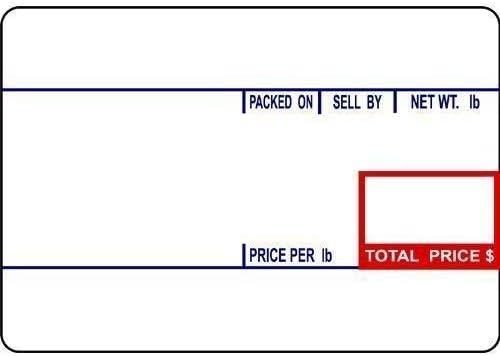 Aquos C.A.S Scale Label #8010 – Thermal Labels | Thermal Printer Labels for CAS Scales | Price Stickers | Label Stickers | Address Labels | Made in USA (8010, 36 Rolls)