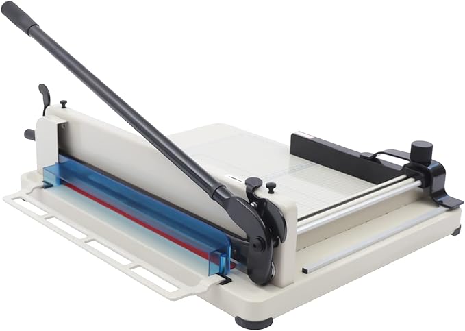 Paper Cutting Machine Heavy Duty Manual Paper Cutter Trimmer 17 inch Guillotine Paper Cutter A3 A4 Papers Cutting for Office Home School