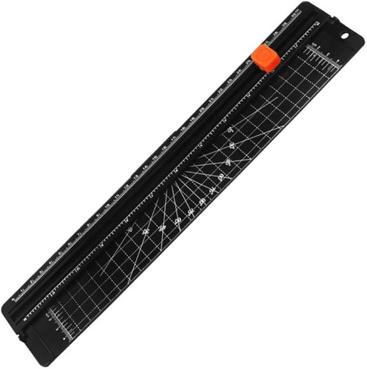 For A4 Paper Cutting Machine Paper Cutter Photo Trimmer Scrapbook Blade Office Supplies Black Plastic Base DIY Tool For Print Photo Composite Paper Cutting Mat(Paper Cutter)