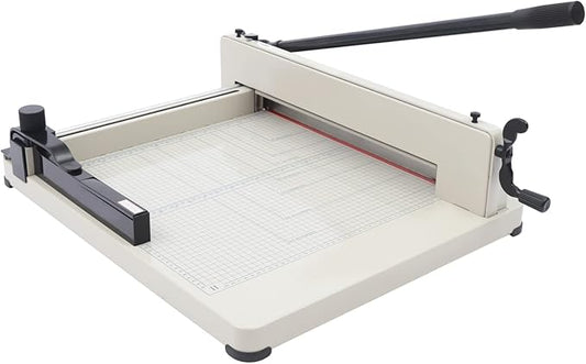 Paper Cutting Machine Heavy Duty Manual Paper Cutter Trimmer 17 inch Guillotine Paper Cutter A3 A4 Papers Cutting for Office Home School