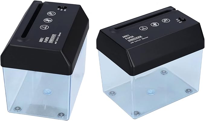 Electric Paper Shredder, Shredders for Home, Small Paper Shredder, Suitable for Anyone, Office, School, Home, Etc