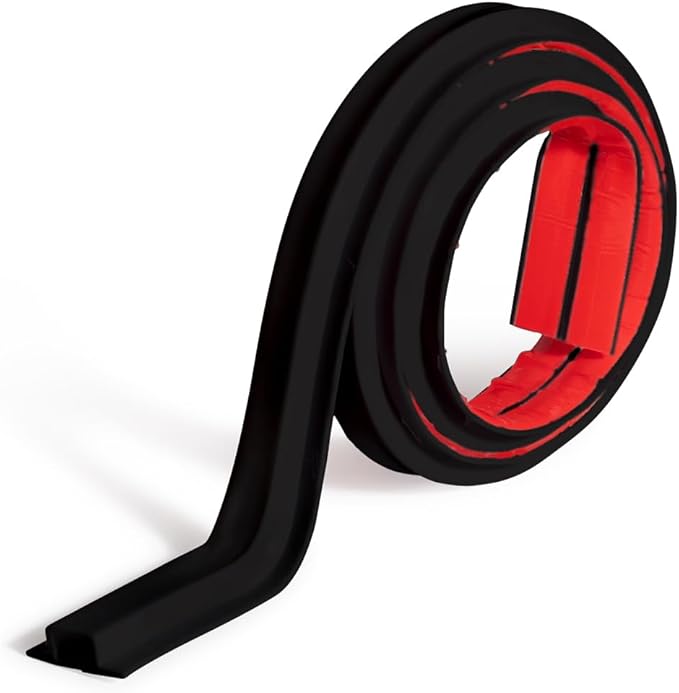 Rubber Bond TV Cord Hider Cable Protector - Strong Self Adhesive Wall Cord Cover Cable Hider - Low Profile Cable Management Wall Cord Concealer Cable Raceway