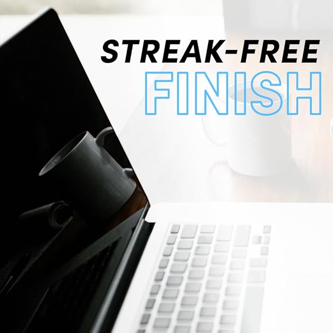 Clean Revolution Pro Digital Screen and Glass Cleaner, Spray and Wipe TV Screens, Computers, Mirrors and Windows: Non-Toxic, No Harsh Chemicals or Odors. Unscented, 18 oz (Pack of 1) - Made in USA