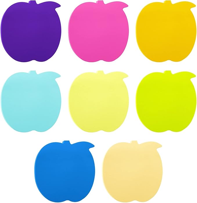 Sticky Notes, 560 Sheets 3 × 3 Inches Self Sticky Notes Pad, Colour Sticky Notes, Bright Colors Self-Stick Pads for Home Office Notebook(8 Color)