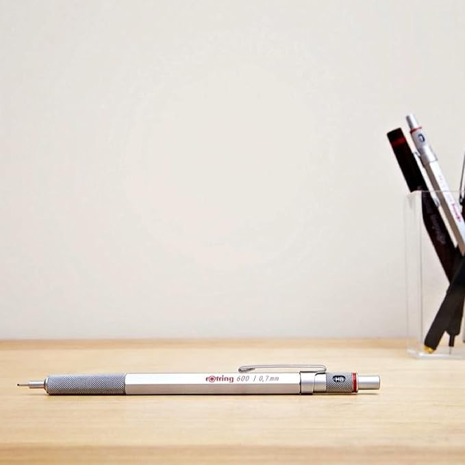 Rotring 600 Mechanical Pencil 0.7 mm Silver