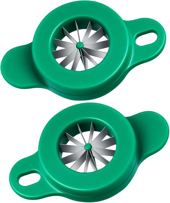 ABOOFAN Portable Scallion Cutter Onion Shredder Kitchen Cutting Tool with 12 Sharp Blades for Easy Vegetable Chopping and Food Preparation