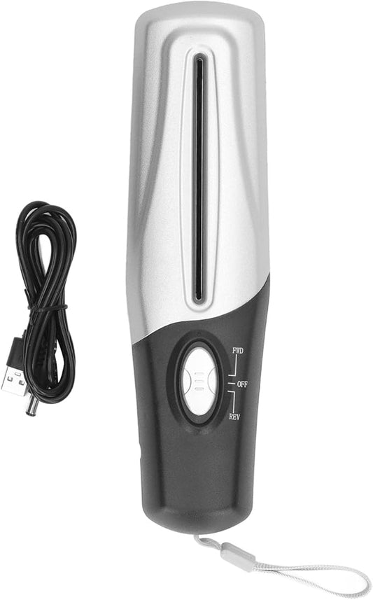 Portable Paper Shredder, Electric Hand Shredder, Multifunctional Mini USB Electric Paper Shredder for Home School Office 4mm