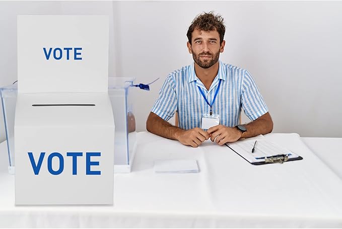 12 Pack Raffle Box Donation for Fundraising, Ballot Cardboard Boxes with Slot for Ticket and Removable Header Charity for Collecting Business Card Voting Contes, 6 x 6 x 6 Inch