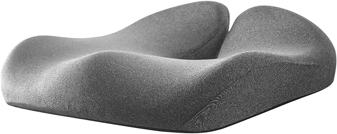 SupremeComfort X-Large Gel Infused High Density Foam Seat Cushion for Office Chair, Kitchen Chair, Car Seats- Elevate Your Seating Experience -Pressure Sore and Tailbone Pain Relief