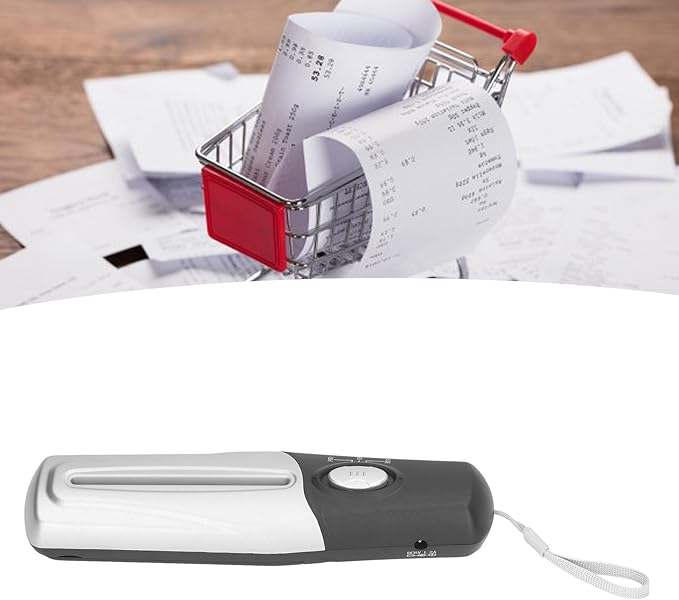 Portable Paper Shredder, Electric Hand Shredder, Multifunctional Mini USB Electric Paper Shredder for Home School Office 4mm