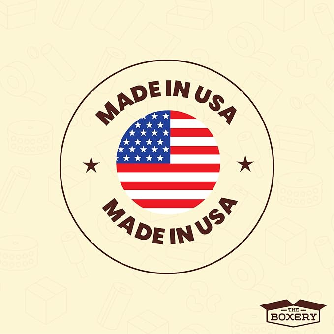 The Boxery 13"x13"x13" Brown/Kraft Corrugated Cardboard Shipping Boxes 100-Pack | Mailing, Packing, Moving & Storage for Business/Home – Durable - Eco-Friendly, Recyclable - Made in the USA