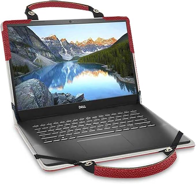Laptop Case Cover Sleeve for Dell Latitude 3520/Latitude 3530 with Portable Bag with Bag Handle,Red