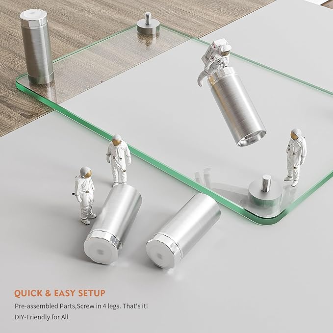 Hemudu 2 Pack Computer Monitor Riser with Height Adjustable Multi Media Desktop Stand for Flat Screen LCD LED TV, Laptop/Notebook/Xbox One