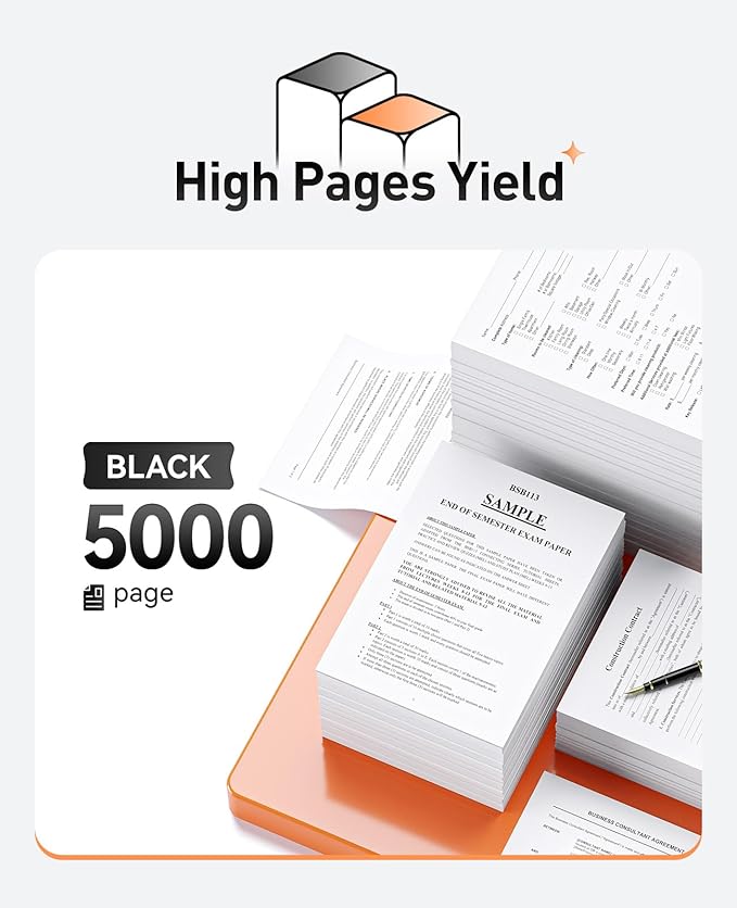 121 Toner Cartridge High Yield Replacement for Canon 121 CRG-121 Toner Cartridges Compatible for Canon ImageCLASS D1650 D1620 Laser Printer Ink All-in-One Copier Scanner Black 2-Pack with chip