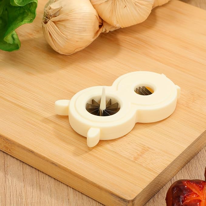 PRETYZOOM Kitchen Scallion Shredder Knife Multi-Function Vegetable Slicer Food-Grade Plastic Easy to Clean for Home Cooking and Meal Prep