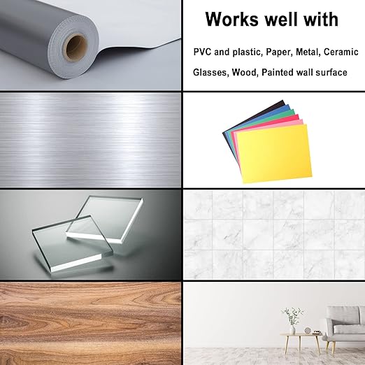 300LSE Double Sided Tape for Scrapbook 2in x 36ft, Removable Heavy Duty Double Sided Mounting Tape, Transparent Adhesive Sticky Tape for Picture Hanging Strips, Poster, LED Strips, Art Craft