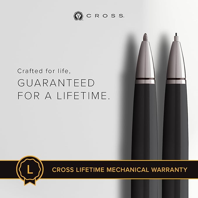 Cross Coventry Black Lacquer Pen and Pencil Gift Set