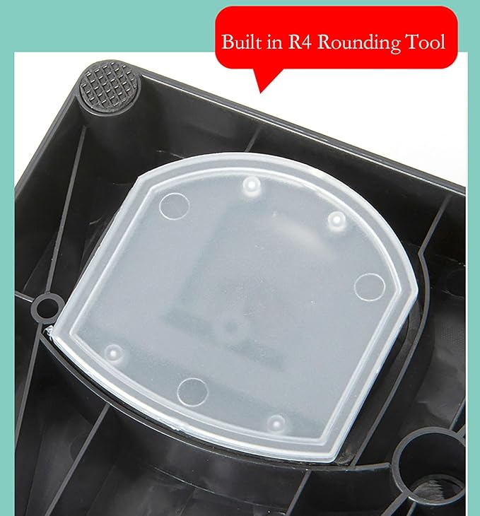 A4 Heavy Duty Paper Cutter, 15.6 in x 8.8 in 8 Sheets Capacity Paper Trimmer for Coupon, Label, Cardstock, and Scrapbooking Craft for Office and Home (White)