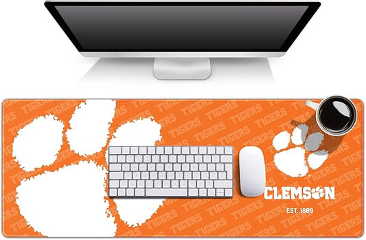 YouTheFan NCAA Clemson Tigers Logo Series Desk Pad SMU
