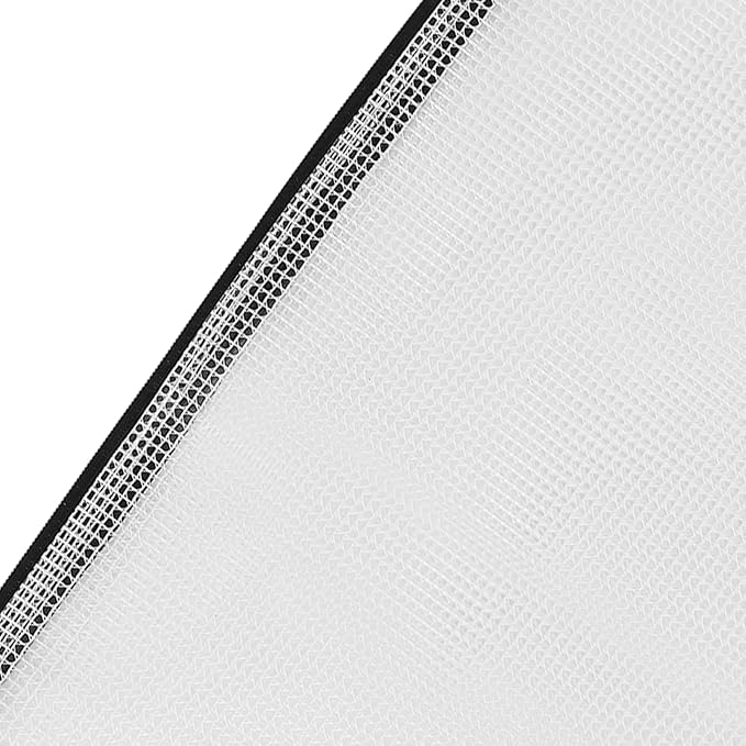A3 Mesh Zipper Pouches, 17 x 12.5 Inch, 30 Pack, Plastic Documents File Zipper Bags for Office, Home Storage