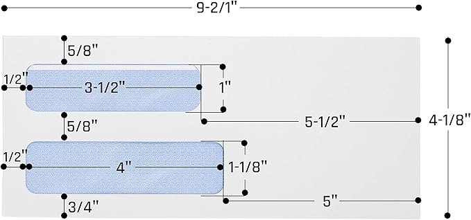 #10 Double Window Envelopes Self Seal #10 Security Envelopes-Designed for Business Statements, Quickbook Invoices, and Return, Self Seal Envelopes Size - 4 1/8 X 9 ½’’