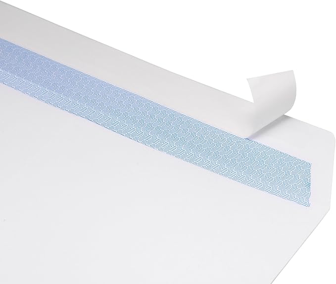 #10 Double Window Envelopes Self Seal #10 Security Envelopes-Designed for Business Statements, Quickbook Invoices, and Return, Self Seal Envelopes Size - 4 1/8 X 9 ½’’