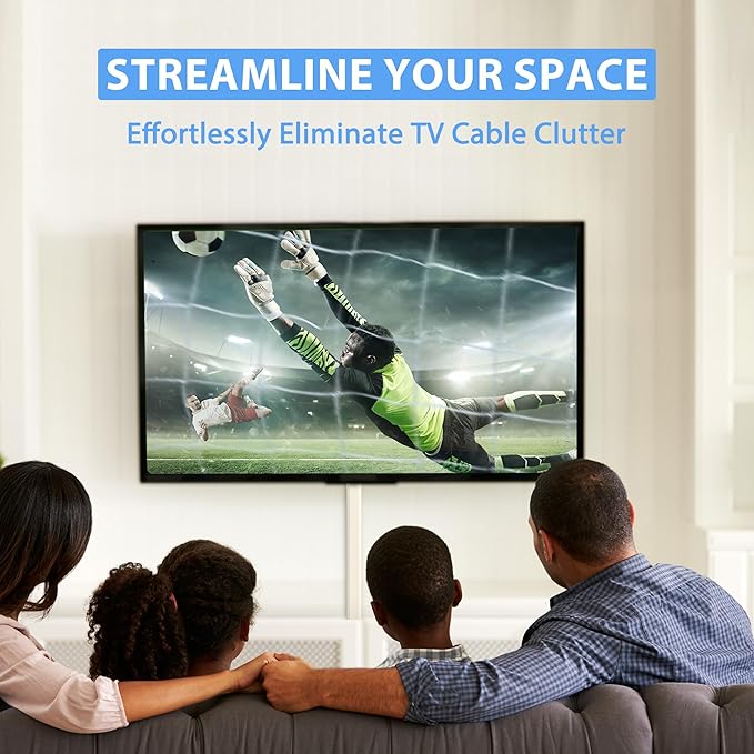 Delamu Beige Cord Hider, 94.5in Cord Covers for Wires on Wall, Large Cable Hider Wire Covers for Cords, Premium Wire Hiders for TV on Wall, Easy Set up Cable Cover Management, 6X W1.18 H0.67in, Beige