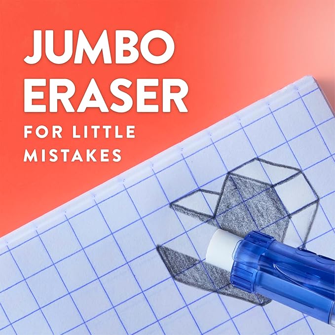 Paper Mate Clearpoint Mechanical Pencil, Break-Resistant, Color Block Edition, HB #2 Lead (0.7mm), 6 Count