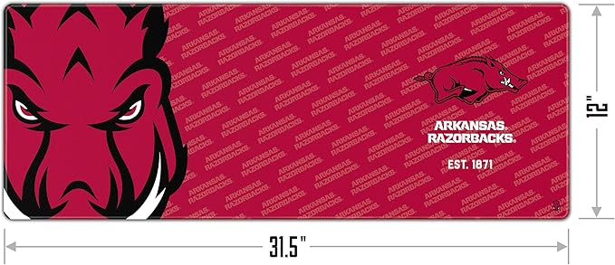 YouTheFan NCAA Arkansas Razorbacks Logo Series Desk Pad SMU