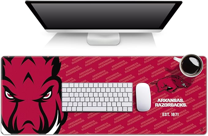YouTheFan NCAA Arkansas Razorbacks Logo Series Desk Pad SMU