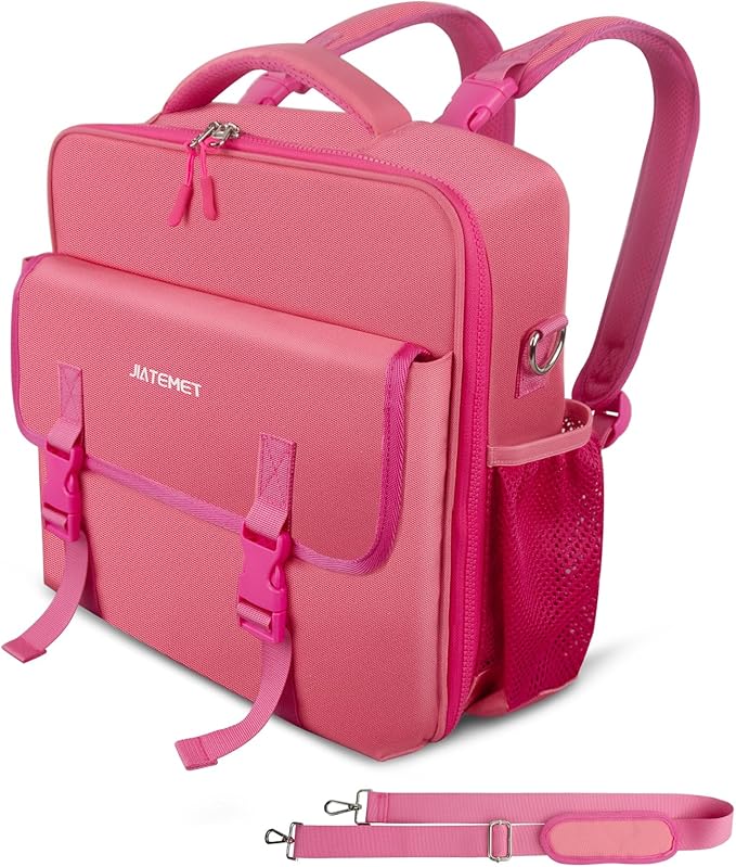 Zipper Binder 700-Sheet Capacity Multiple Pockets & Storage Organizer Detachable Backpack Straps & Shoulder Use