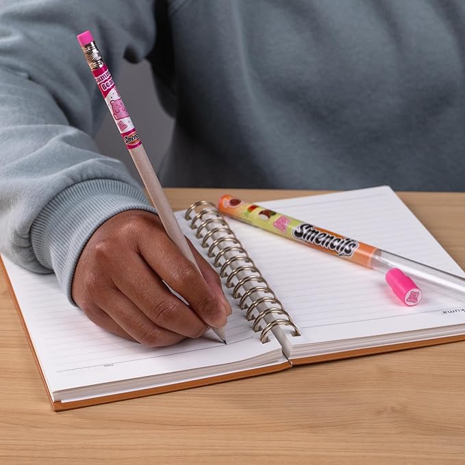 Smencils Candy Conter Scented Pencils – HB #2 Graphite Pencils Made from Recycled Newspapers, 4 Pack, Long-Lasting Gourmet Scents, Fun School Supplies & Gifts for Kids, Teachers, Classroom Rewards