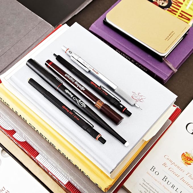 rOtring 600 Mechanical Pencil, 0.5 mm, Silver Barrel (1904445)