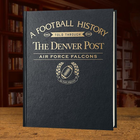 Signature gifts Personalized College Football Newspaper History Book, A3 Large Deluxe Hardcover - College Football Fan, Alumni, Students Keepsake Gift