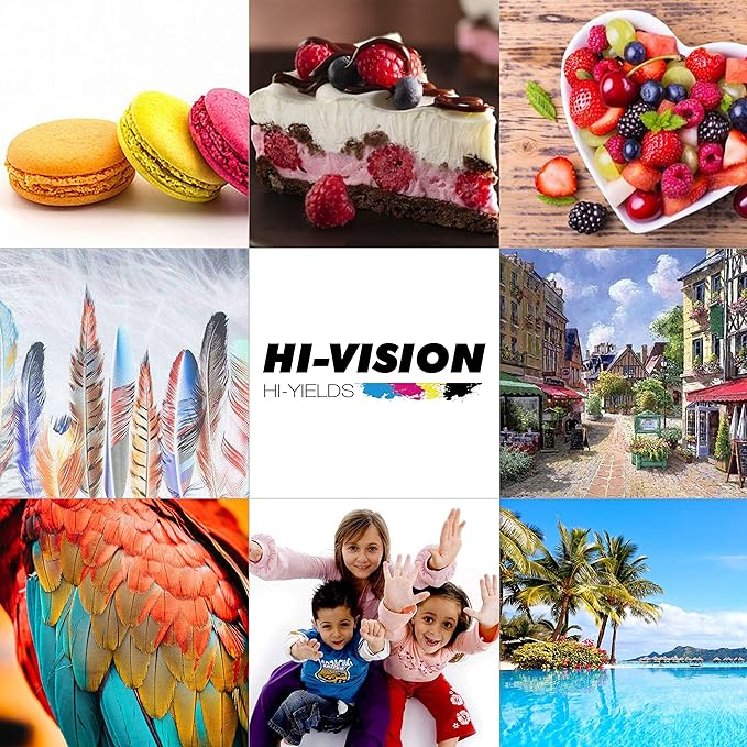 HI-Vision® 1 Pack Compatible (1,400 Pages) E525w (593-BBJW, 3581G) Yellow Toner Cartridge for E525w Color Multifunction Printer